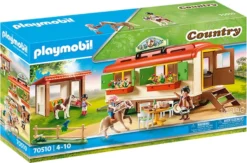 פליימוביל Playmobil 70510 קראוון ואורוות סוסי פוני