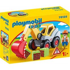 ערכת פליימוביל 70125 דחפור 1,2,3 Playmobil