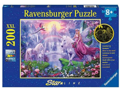 פאזל ממלכת החד קרן זוהר 200 חלקים Ravensburger