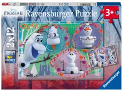 פאזל פרוזן אולף 2X12 חלקים Ravensburger