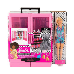 ארון בגדים ובובת ברבי Barbie