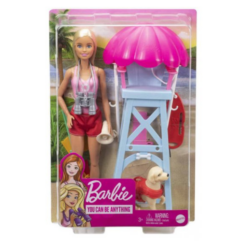 בובת ברבי מצילה ואביזרים barbie