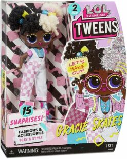 בובת LOL אופנה גרייסי סקייטים LOL TWEENS 2