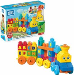 משחק רכבת מוסיקלית מגה בלוקס Mega bloks