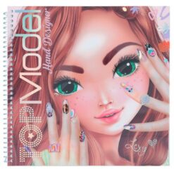 חוברת מדבקות לעיצוב ציפורניים TOP MODEL