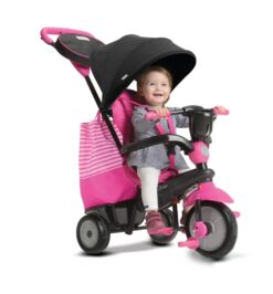 תלת אופן 4 ב-1  Smart Trike Str ורוד