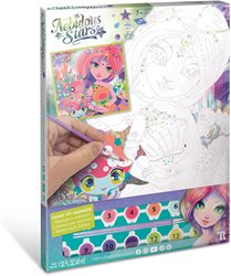 ציור לפי מספרים קנווס נבולוס סטארס Nebulous Stars