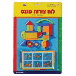 ערכת לוח צורות מגנטי- לי גיא