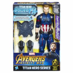 דמות קפטן אמריקה מדברת עם אביזרים FX Captain America