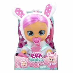 בובה אינטראקטיבית בוכה ומזילה דמעות Cry Babies Dressy - קוני קריי בייביז