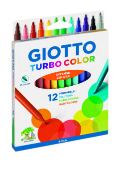 ערכת 12 טושים גיאוטו דקים Giotto