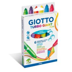 ערכת 6 טושים זוהרים עבים  Giotto