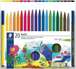 ערכת טושים סטדלר 20 צבעים Staedtler Noris
