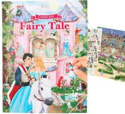 חוברת עיצוב נסיכות ואגדות  Top model Fairy Tale