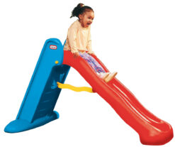 מגלשה גדולה כחול אדום  Little Tikes