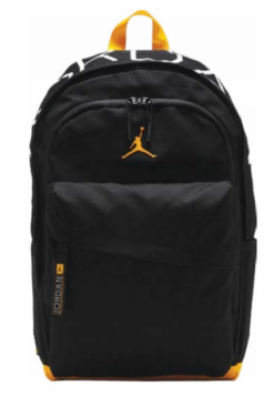 תיק גב שחור כתום ג'ורדן Nike jordan