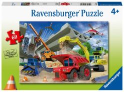 פאזל 60 חלקים מכונות עבודה Ravensburger