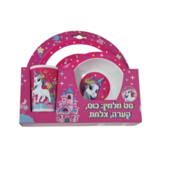 סט כלי אוכל-חד קרן