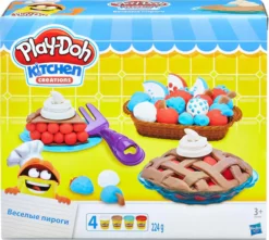 ערכת בצק לילדים להכנת פאי ופשטדות Play-Doh