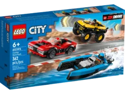 משחק הרכבה לגו 60395 חבילת מרוץ משולבת Lego